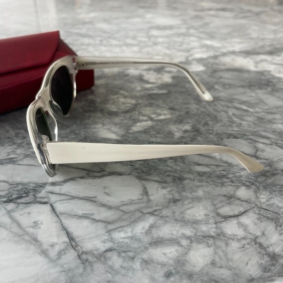 SEE Eyewear Ombre Rimmed Sunglasses with Box White main image 6